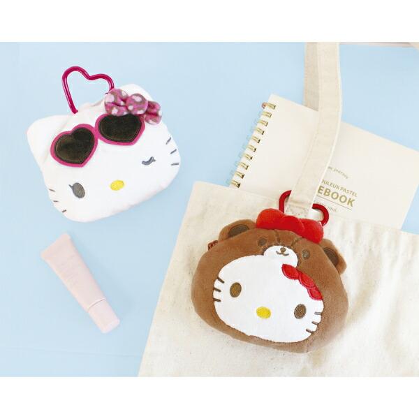 Sanrio Hello Kitty Friend Carabiner Plush Pouch