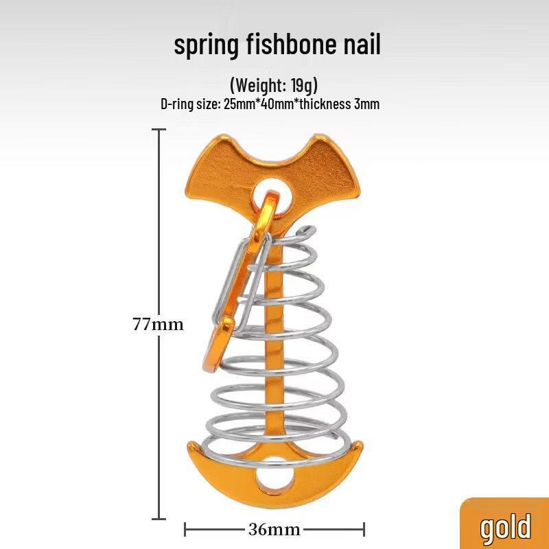 

OEING Веревки и крепления для туристической палатки и тента с пружинными колышками