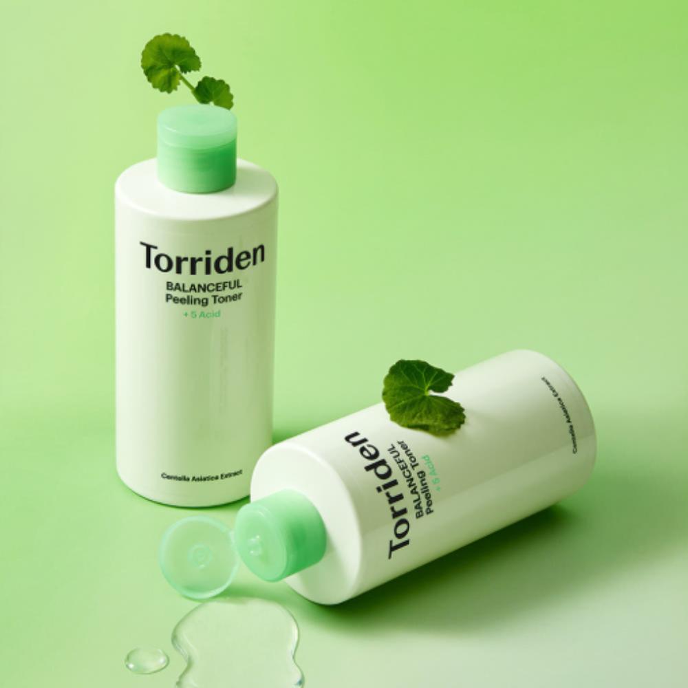 

Torriden Balanceful Cica Exfoliating Toner 250ml ×2 – Gentle PHA/BHA Exfoliation & Soothing Care
