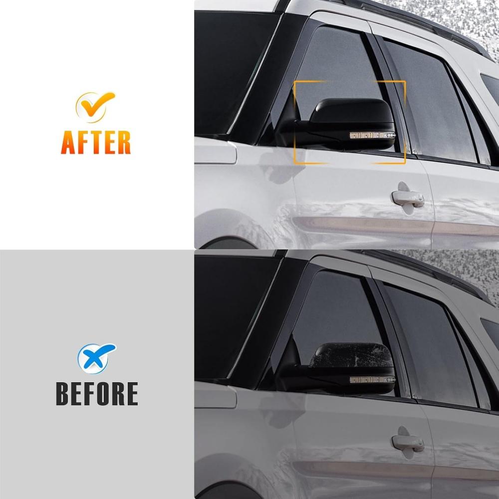 Driver Left Side Mirror Cover Cap Black Color For Ford Explorer 2016-2019 GB5Z17D743AA GB5Z-17D743-AA GB5Z17D743