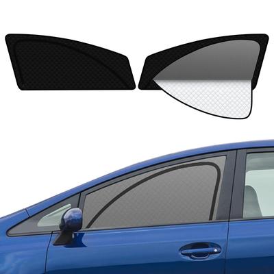 Integrated Sunshade for Toyota Prius 30 Series Steering Wheel Easy Installation and Magnetic Mesh Curtains with Light Side Sunshades for Driver and