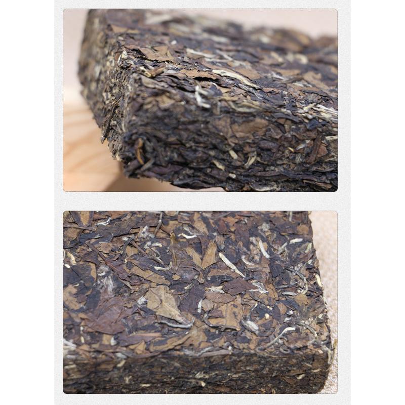 500g Spring Tribute Eyebrow Gold Brick Fuding Weißer Tee Taimushan Alter Weißer Tee