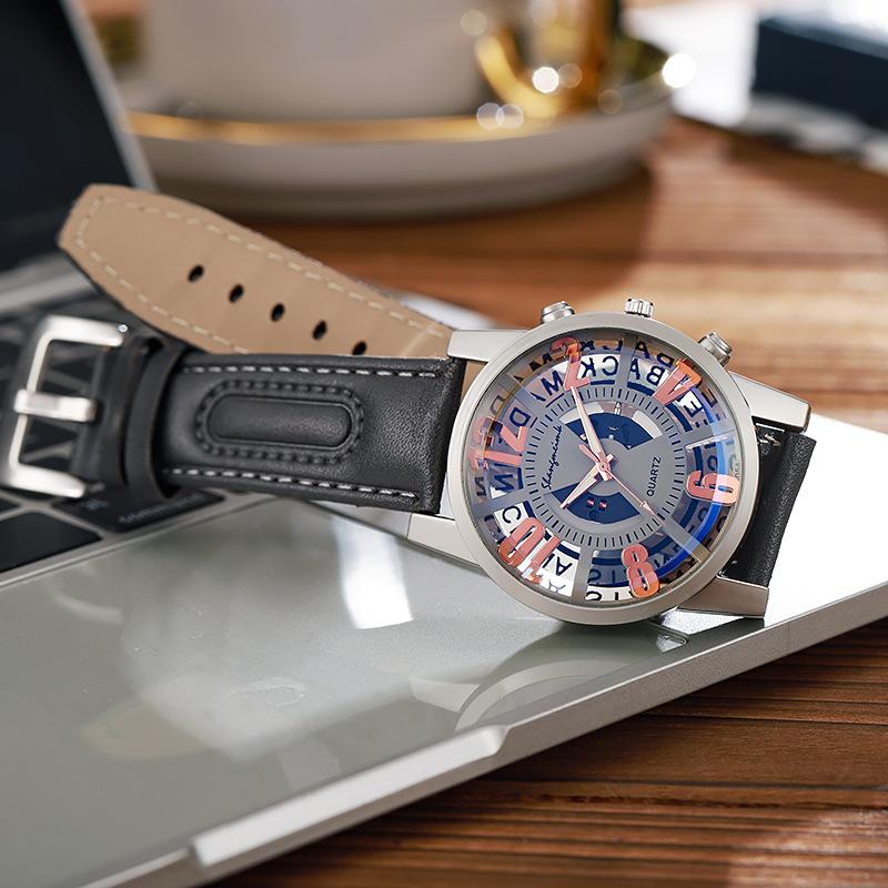 Fashion Style Men's Watches Original Design Mans Quartz Wristwatches Business Male Best Gifts Clock for Husband,Family,Friend