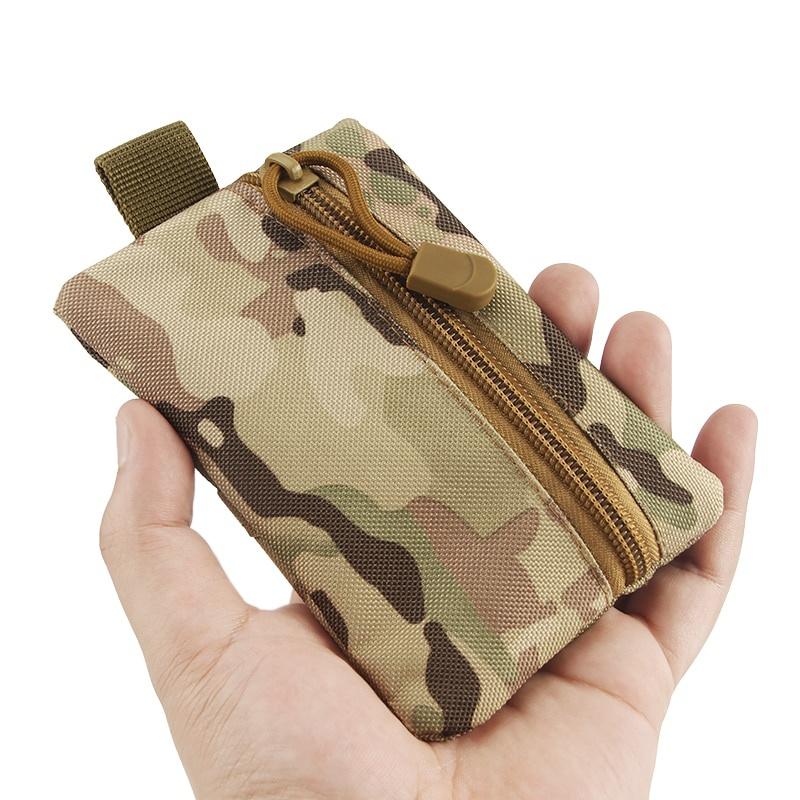 Outdoor-Sport Camouflage Gürteltasche Taktische Geldbörse Taktische Lauf Tragbare EDC Werkzeug Aufbewahrung Handtasche