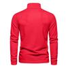 Trend Hub New Men's Deer Embroidery Polo Shirts Solid Color Long Sleeve Social Business Male