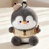 15Cm Cartoon Cute Penguin Plush Doll Dress Up Animated Character Bag Pendant Home Decoration Gift For Children