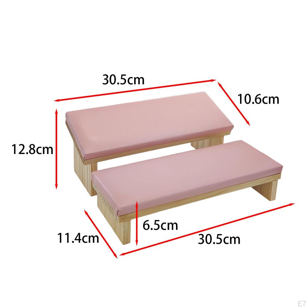 2 sztuki podpórka pod rękę do paznokci, poduszka do manicure, miękka podpórka pod rękę