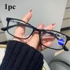 1/3pcs Reading Glasses Convenient Eye Protection Glasses for Casual Business Use  Anti Blue Light Clear Glasses