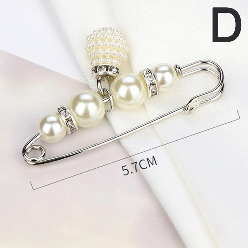

1 шт. Броши для одежды Жемчужная булавка на лацкан Брошь для свитера платья Заколки для брюк Значок Пряжка