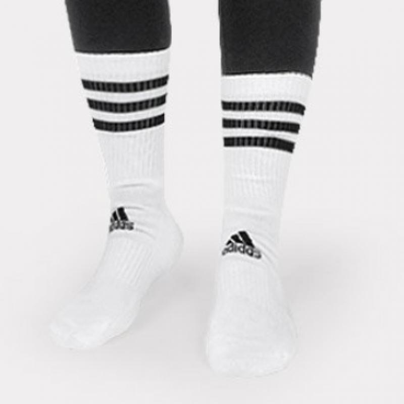 Adidas 3s Cushion Crew 3 Pack Sports Socks