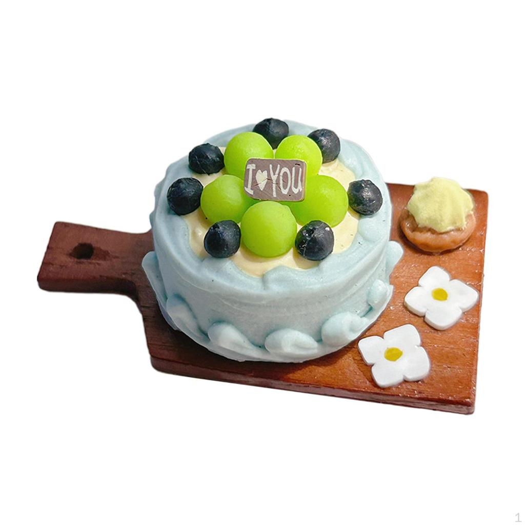 3D Miniature Food Dollhouse Garden Scene Accessories 1:6 1:12
