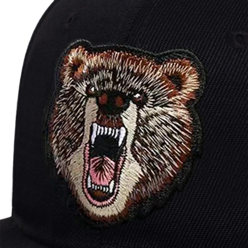 Baseball CAP Enjoy the Bear Hip Hop Snapback Hat for Men Women Adult Outdoor Casual Sun Baseball Cap Bone
