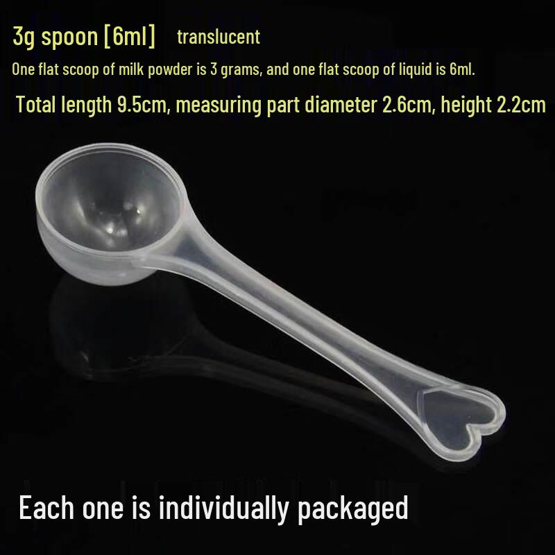 PP Semi-Transparent Measuring Spoons Set