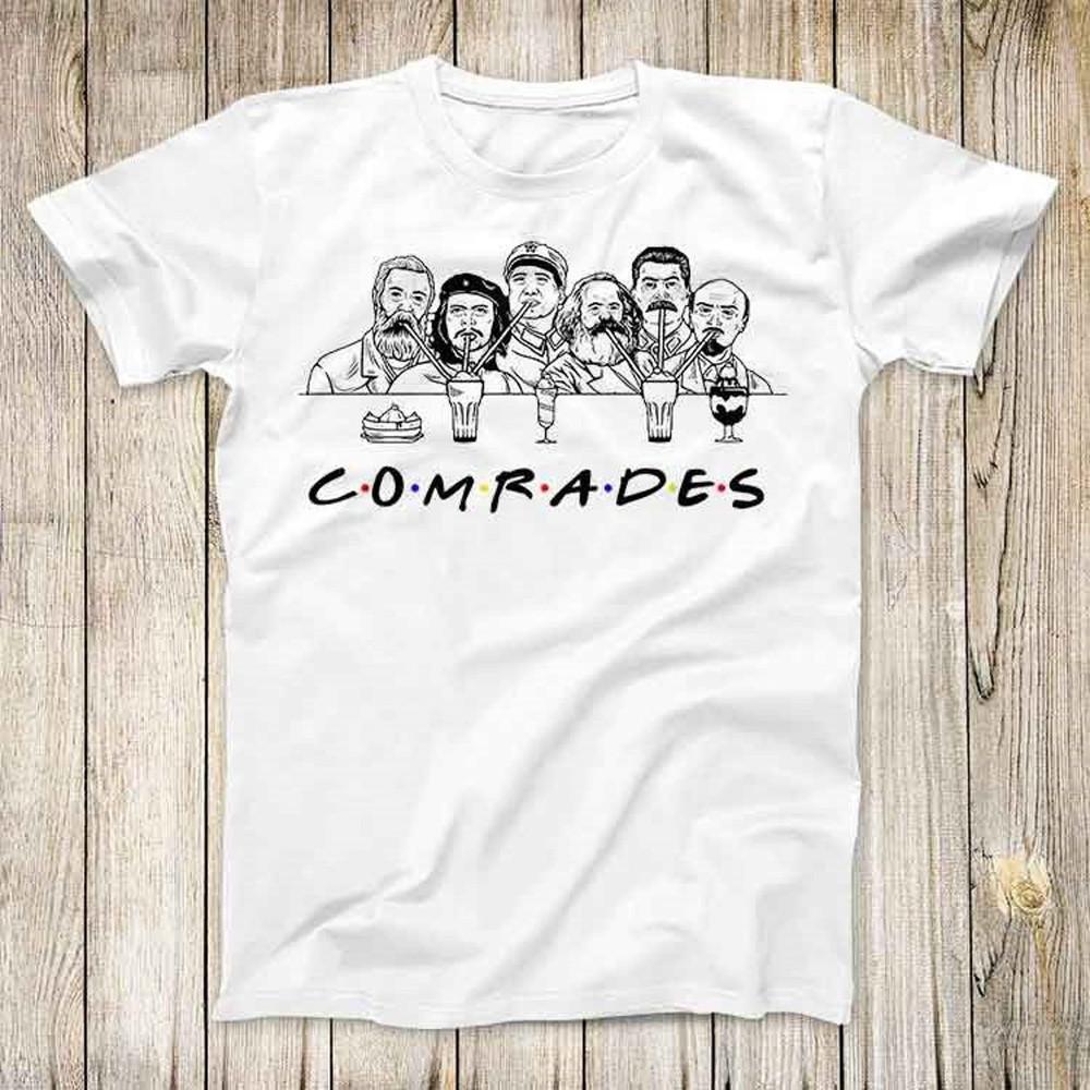 Comrades Funny Che Guevara Karl Max, Revolution Rebel Resist, Unisex Shirt