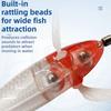 2Pcs Artificial Bait Squid Trolling Lure Glow-in-the-dark Horizontal Squid Lure  Cuttlefish Baiting