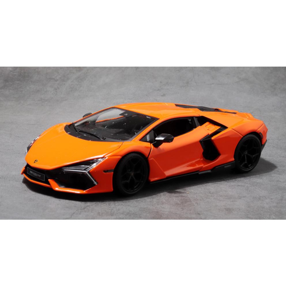 Bburago 1:24 Lamborghini Revuelto Orange Diecast Car Model