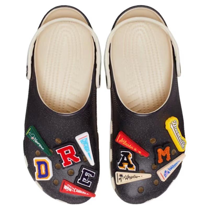 Crocs Classic Clog non-slip durable lightweight sports sandals unisex brown