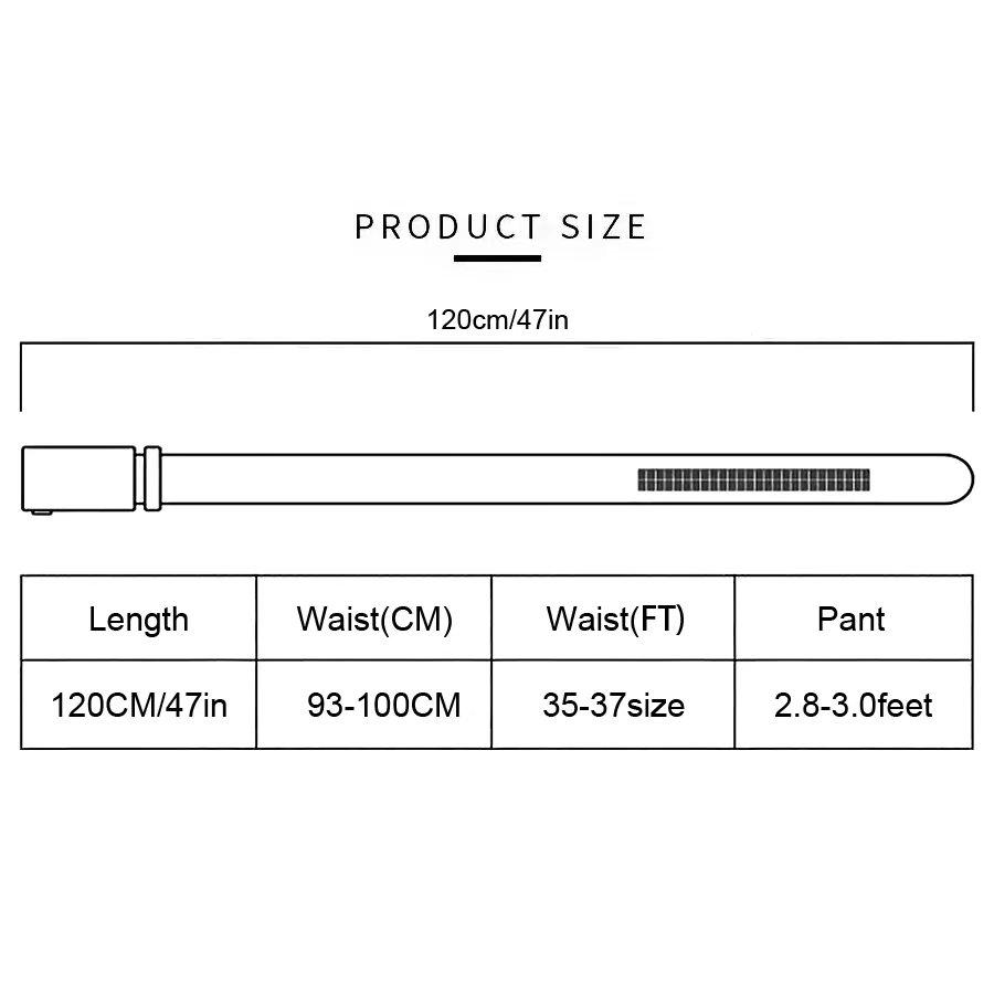 Famous Style Male Brand Belt Men  Men's Business Belts Durable Dark Colored Gift Item