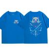 Summer Men's Anime Demon Killer T-shirt Cotton Short Sleeve Japanese Anime Beast Fitness Top High Quality Casual Street