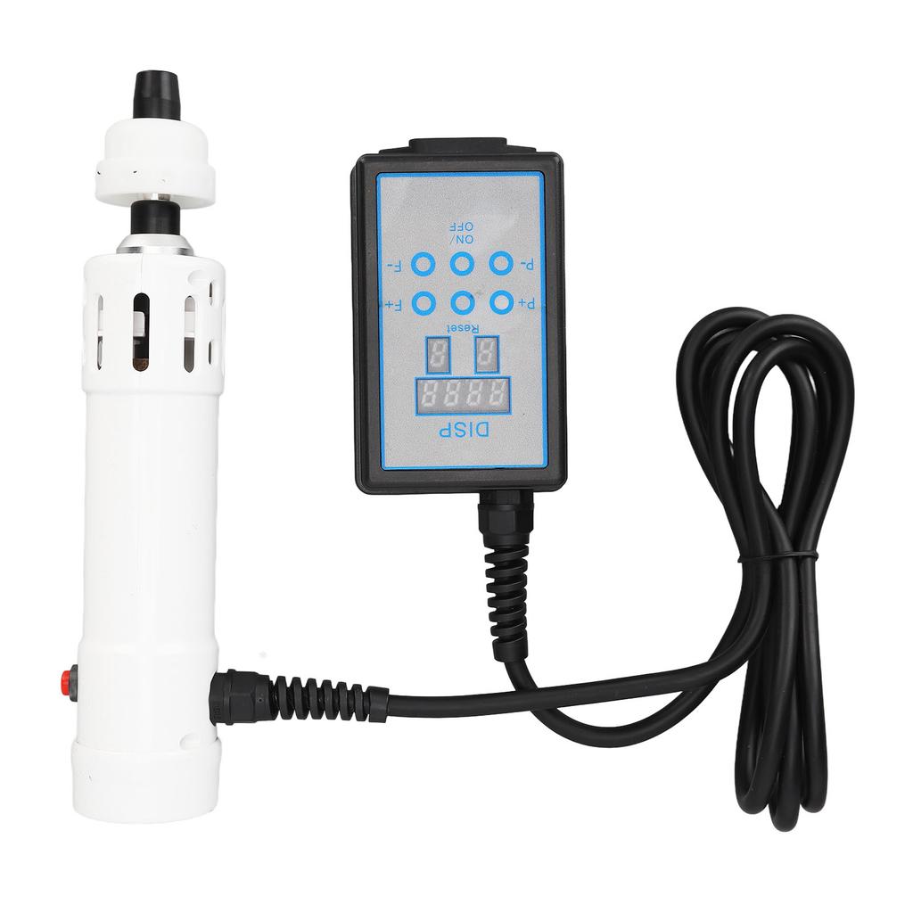 ED Extracorporeal Shock Wave Machine Adjustable Electromagnetic Shock Wave Therapy Machine White 100‑240V EU Plug