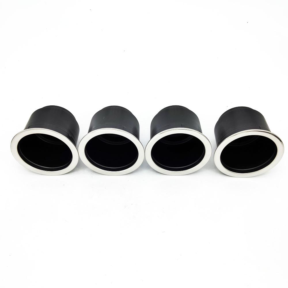

4x Recessed Water Cup Drink Holder For Marine Boat RV Car Truck Camper Universal