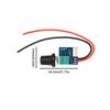 DC 1V-11V PWM Hastighedsregulator Blæserhastighedsregulator 1-leder Computer Temperaturstyringskontakt til PC CPU Kølerblæser Manuel Stop