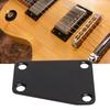 Golden  And  Black Electric Guitar Neckplate Replacement Neck Plate  Most Electric Guitars