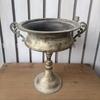 Retro Vintage Big Creative Vase Villa Courtyard Garden Balcony Metal Ironwork Flower Pot Home Furnishings Decorate Ornaments