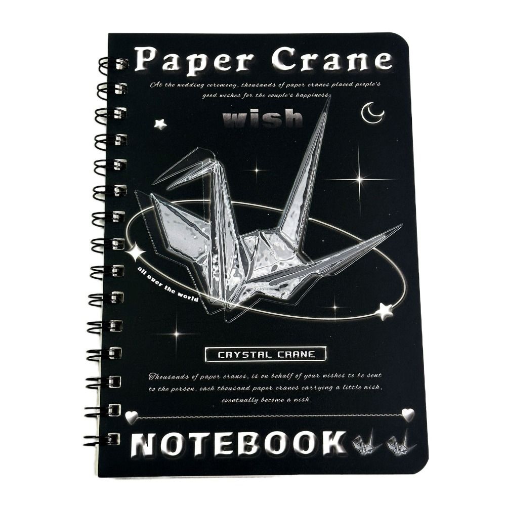 

Блокнот А5 на спирали, 50 листов, блокнот в американском стиле, блокнот А5, офисные принадлежности Thousand paper cranes