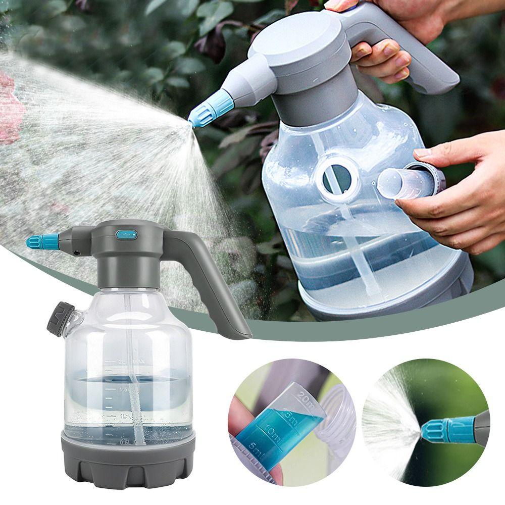 Adjustable Nozzle Electric Watering Can 3L Gardening Sprayer New Watering Kettle