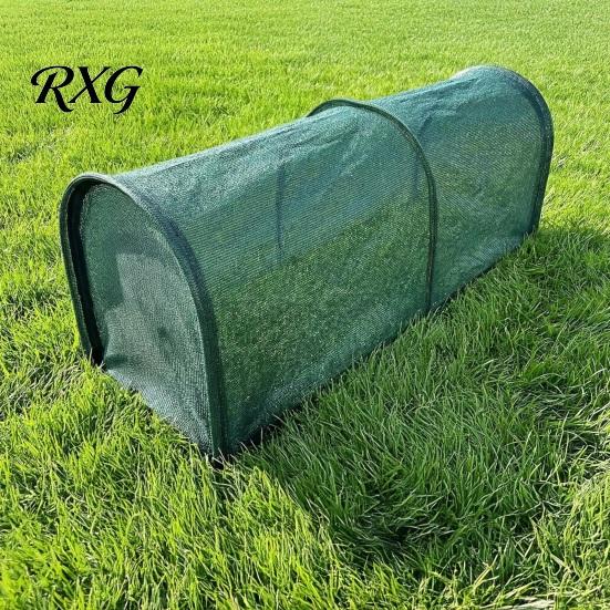 Safe Poultry Enclosure for Outdoors Foldable Chicken Tunnel, Portable Run, Instant Setup, Predator Tunnel Yard Proof Run Outdoor Protection