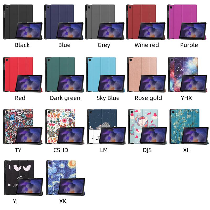 PU Leather PC Funda Tablet For Samsung Galaxy Tab A8 2021 Case 10.5 SM-X200 For Samsung Tab A 8 A8 Cover 2021 SM-X205 X200