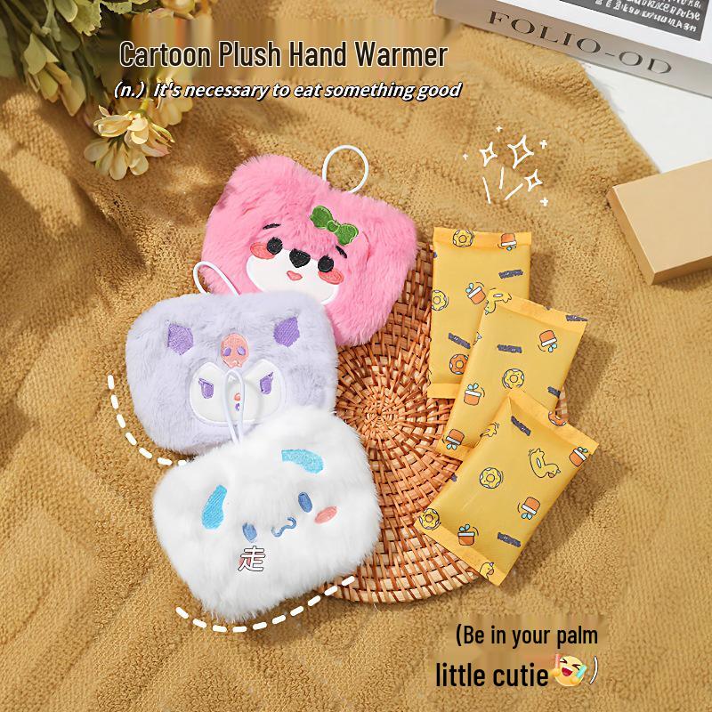 Newcomer Discount: Cute Mini Self-Heating Plush Hand Warmer