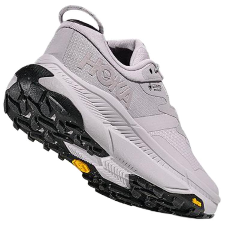 HOKA One One Transport Gtx Comfortable Versatile Durable Waterproof Breathable Low-Top Hiking Shoes Women Hiking Shoes Smoke-Gray 1133958F-ASHG