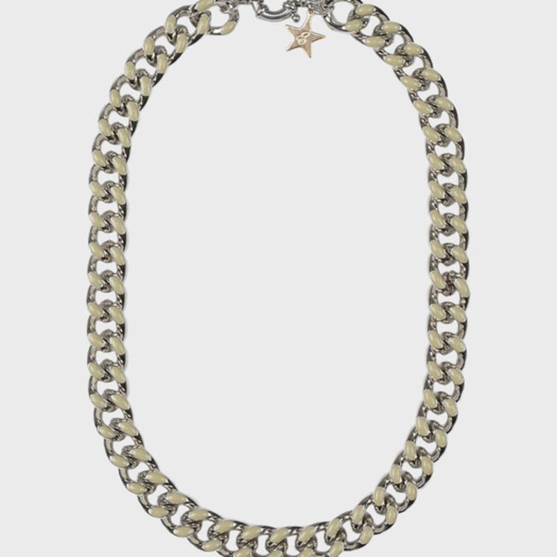

Eireve COLOR BOLD CHAIN NECKLACE (BEIGE) beige