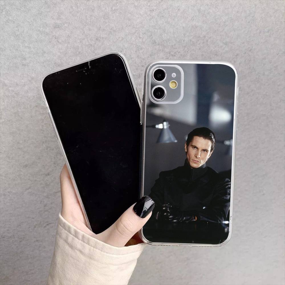 

A-American P-Psycho Phone Case For iPhone17,16,15,14,13,12,11 Plus,Pro Max Soft Transparent Cover iPhone13PROMAX