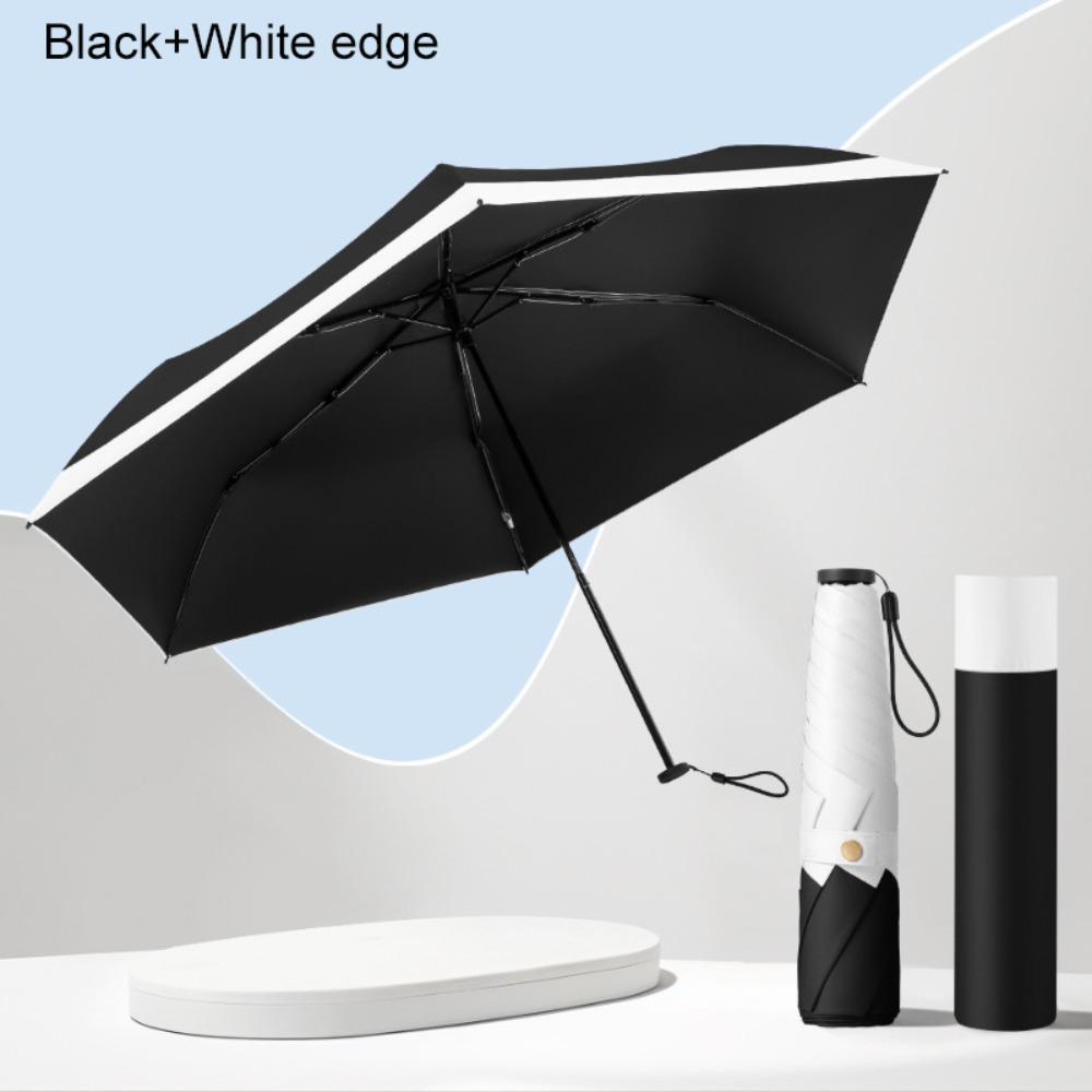 Carbon Fiber Ultra-light Folding Sun Umbrella Sun and Rain Both Use Pocket Pencil Umbrella Outdoor
