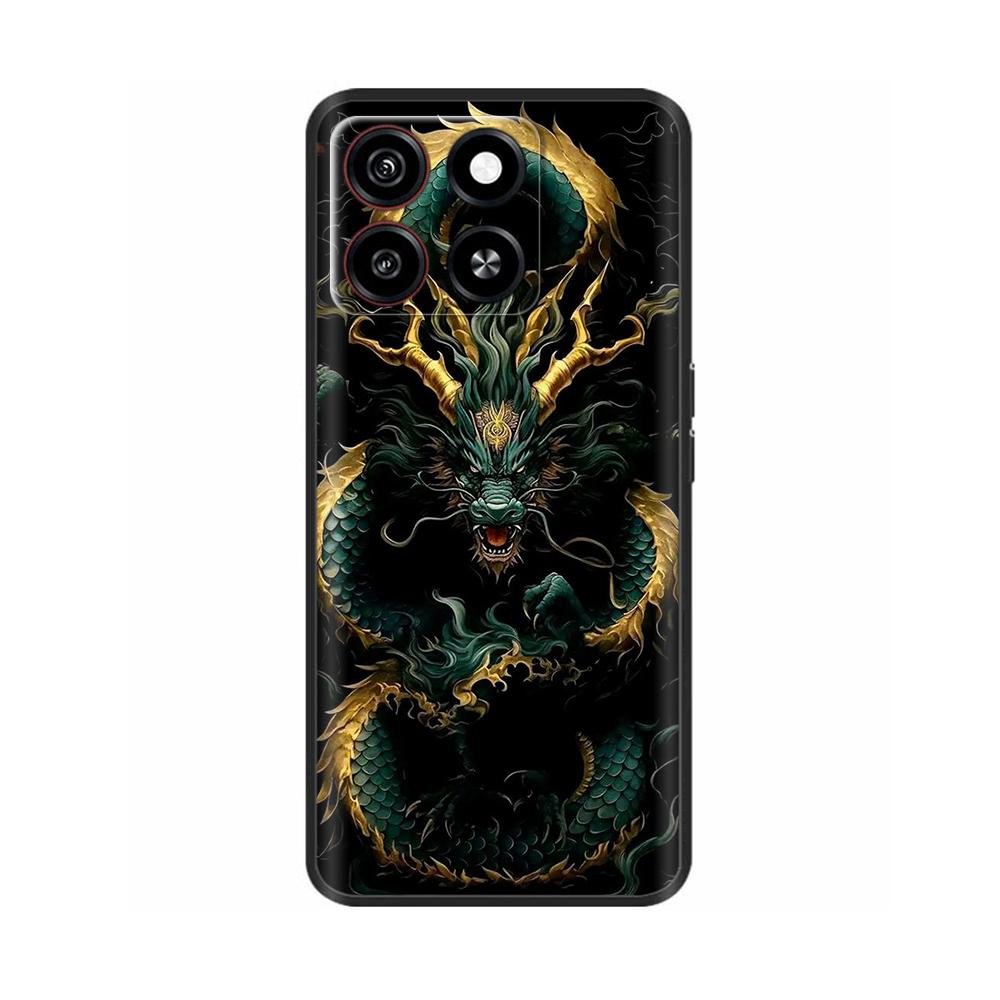 For ZTE Blade A35 Case Phone Case Cute Patterns Soft Liquid Silicone Cover For ZTE Blade A55 ZTEA35 ZTEA55 Protector Shell Cases