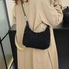 Winter New Large-capacity Plush Bag Women's Fashion Shoulder Bag Niche Simple Fluffy Underarm Bag
