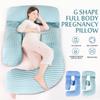 G Shape Design Pregnancy Pillow for Pregnant Lady Cotton Pillow Gift for Mother Baby Feeding for Mother Cushion