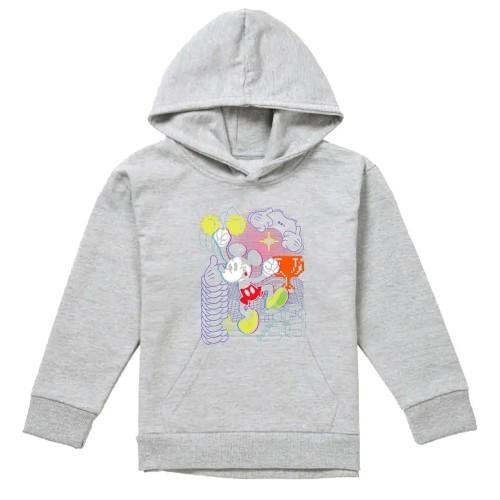 Mickey Mouse Childrens/Kids Gamer Pixel Heather Hoodie