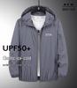 Men's Summer Waterproof Multi-Pocket Outdoor Sports Jacket