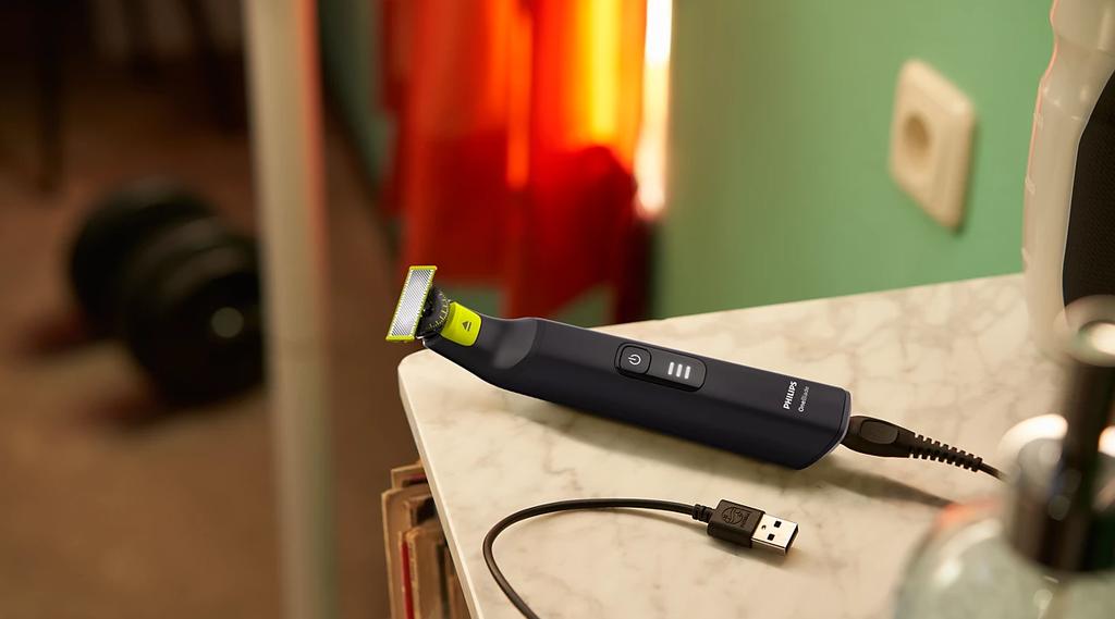 Philips Face and Body Shaver | QP6542/15 OneBlade Pro 360 | Run time (max) 90 min | Wet & Dry | Lithium-ion | Black