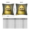 Funny Fruit Cat Meme Pillow Case  Custom Pillow Cover Fashion Pillowcases For Sofa Car Home Decor