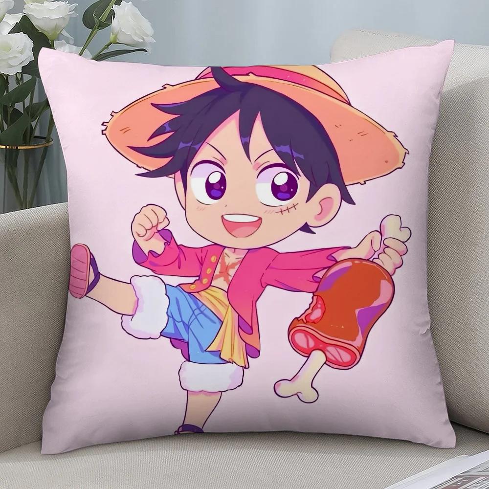 Fețe de pernă decorative de desene animate, Decor pentru camera de zi, Husă de pernă pentru canapea imprimată, Poliester, Față de pernă moale