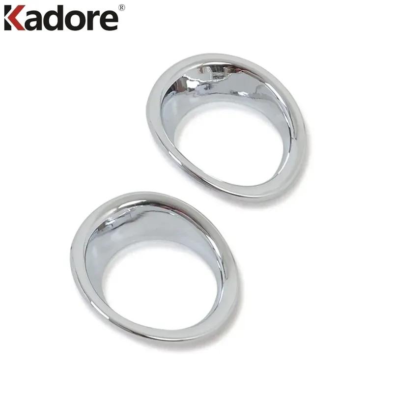Front Fog Light Lamp Cover Trim For Toyota Prius Hatchback Chrome Car Head Foglight Bezel Trim Accessories