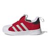 adidas Originals Superstar 360 Codzienne Niskie Trampki Trampki Niemowlęce Czerwone GZ5036