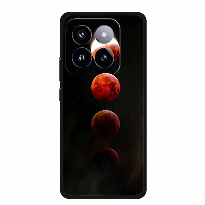 For Xiaomi 14T PRO Case Luxury Soft Silicone TPU Phone Cases Back Cover For Xiaomi14T Bumper Protective Shockproof Love fundas