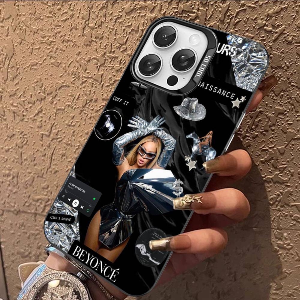 Singer B-Beyonce Phone Case For IPhone 17 Air 16 15 14 13 12 11 Pro Max Color Hard Cover