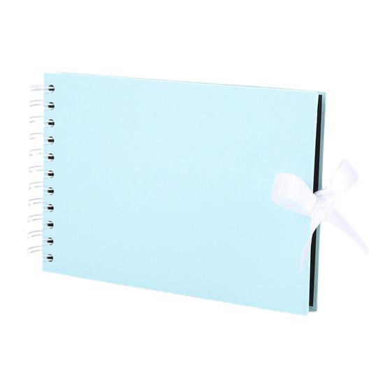 Album s mašličkou Stuha DIY Pevná vazba Volné Listy Šněrování Svatba Cestování Miminko Rodina Děti